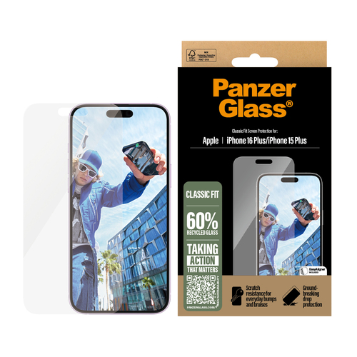PG Scrn iPhone 16 6.7Inch Classic Fit, afbeelding 2