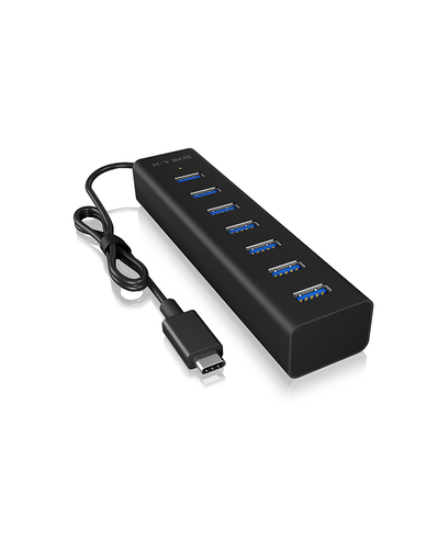 ICY BOX IB-HUB1700-C3 usb-hub, afbeelding 8
