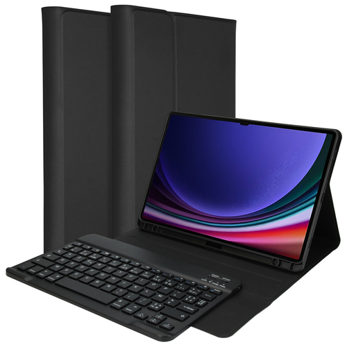 Accezz Keyboard Bookcase voor Samsung Galaxy Tab S9 11.0 inch Tablethoesje Zwart
