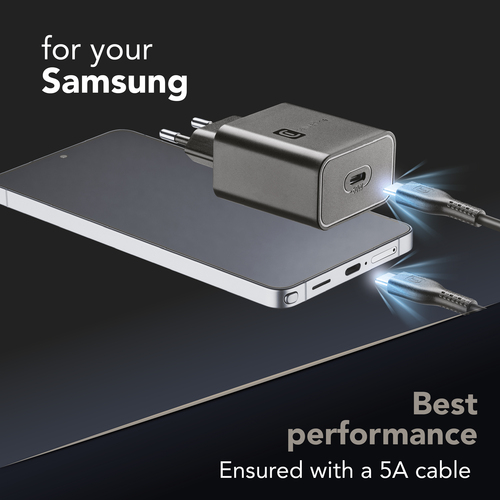 Cellularline SAMSUNG 60W USB-C CHARGER KIT BLACK – image 5
