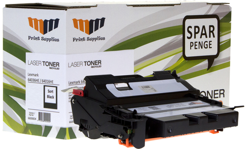 MM Black Laser Toner - Lexmark 64036HE / 64016HE - For Lexmark T 64x / Dell 5x10 / InfoPrint 15xx / 16xx series – image 2