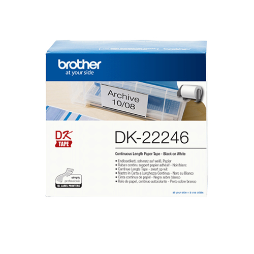 Liderpapel - Brother Brother Continuous Paper Roll 103mm x 30m - DK22246 - image 3