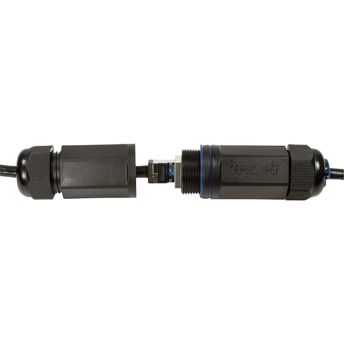 LogiLink CQ7143S netwerkkabel 50 m Cat6a S/FTP (S-STP) Zwart, afbeelding 6