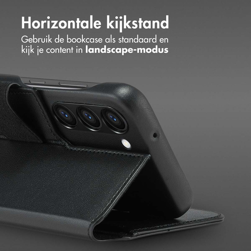 Accezz Leather Bookcase 2-in-1 met MagSafe Samsung Galaxy S23 - Onyx Black, afbeelding 8