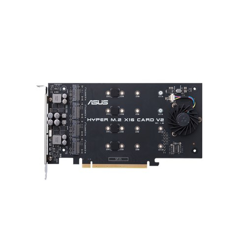 ASUS HYPER M.2 X16 CARD V2. Host interface: PCIe, Output interface: M.2, Expansion card standard: PCIe 3.0. Bandwidth: 128