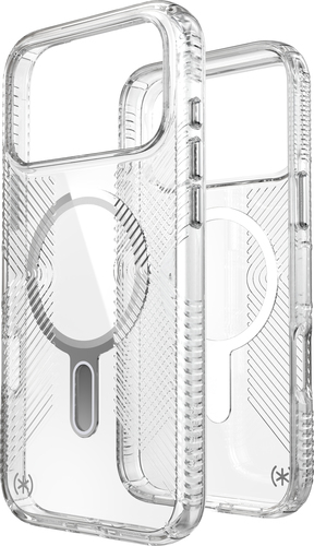 Speck Presidio Perfect Clear Grip + ClickLock Apple iPhone 17 Pro Max Clear - with Microban – image 3