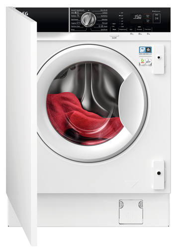AEG L7WE74634BI washer dryer Built-in Front-load White – image 1