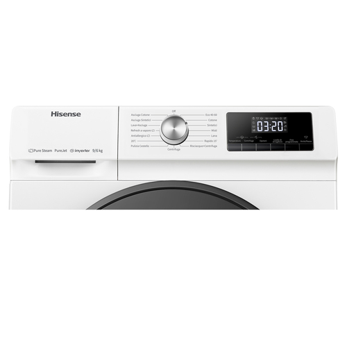 Hisense WDQA9014EVJMW washer dryer Freestanding Front-load White – image 4