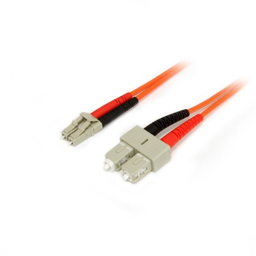 50FIBLCSC3 CABLE DE 3M MULTIMODO DUPLEX FIBRA OPTICA LC SC 50/125 UPC 0065030803038