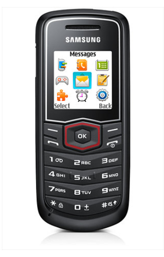 Samsung E1081 3.63 cm (1.43") 64 g Black