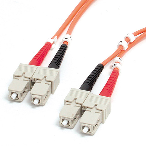 CABLE DE FIBRA 1M - MULTIMODO  DUPLEX 625-125 LSZH - SC-SC - Código: FIBSCSC1 | Compra en Guadalajara