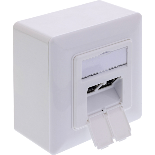 Product image: InLine 76842A outlet box 2 x RJ-45 White