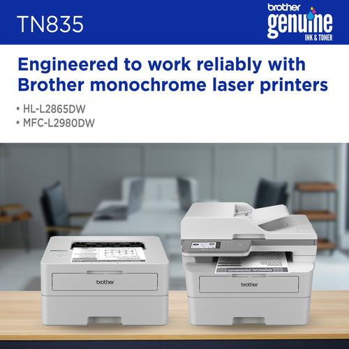 Brother TN-835 toner cartridge 1 pc(s) Original Black – image 5