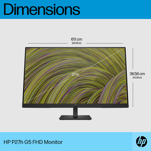 HP P27h G5 FHD Monitor – image 6