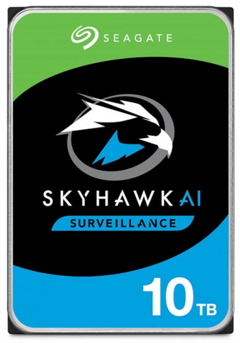 Seagate SkyHawk AI внутренний жесткий диск 10 TB 7200 RPM 256 MB 3.5" Serial ATA III