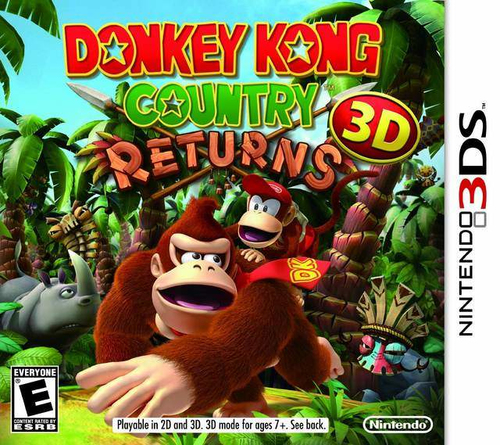 Nintendo Donkey Kong Country Returns 3D Standard Inglise keel Nintendo 3DS