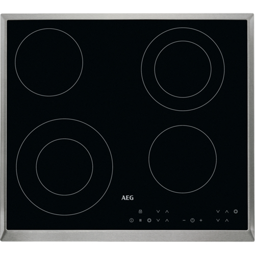 AEG HK634021XB Черный Встроенный 56 cm Керамический 4 зона(ы)