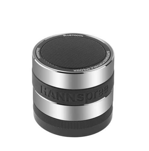 Hannspree Fortissimo Stereo portable speaker Black, Grey – image 4
