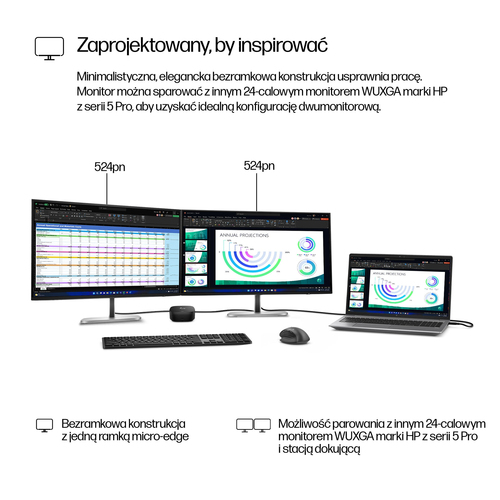 HP Inc. Monitor S5 Pro 524pn WUXGA         9D9A7AA#ABB