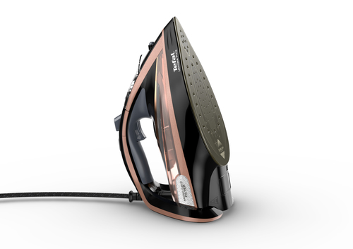 Tefal Ultimate Pure FV9845 Steam Iron - Black & Rose Gold, Black,Pink - image 3