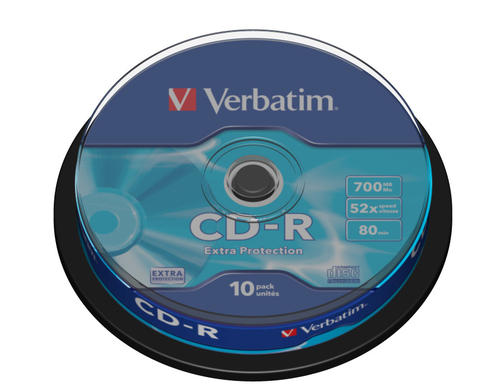 Verbatim CD-R Extra Protection 700 MB 52x 10 Stück(e)