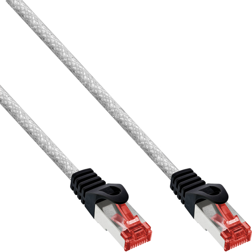 Product image: InLine Patch Cable S/FTP PiMF Cat.6 250MHz PVC copper transparent 3m