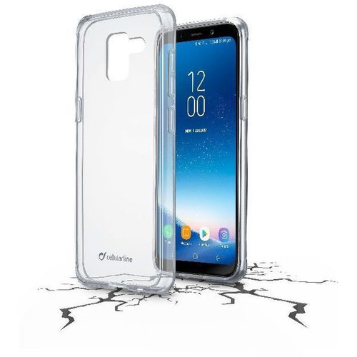 Cellularline Clear Duo mobilo telefonu apvalks 14,2 cm (5.6) Aploksne Caurspīdīgs
