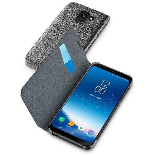 Cellularline Book Clutch mobilo telefonu apvalks 14,2 cm (5.6) Folio Melns