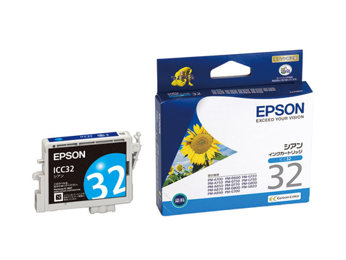 Epson ICC32 ink cartridge Original Cyan