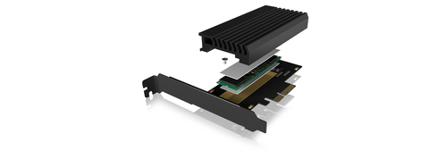ICY BOX IB-PCI214M2-HSL, uitbreidingskaart voor NVMe-SSD adapter, afbeelding 5