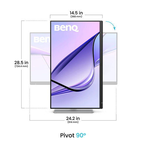 BenQ MA270S 27-inch 5K Nano Gloss Monitor with Stand for MacBook - image 4
