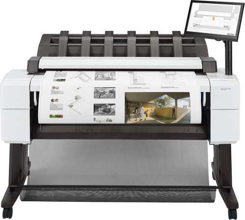 PLOTTER HP DESIGNJET T2600 PS 36 PULGADAS 91 CM MULTIFUNCIONAL 6 TINTAS RED 3XB78A 3XB78A - 3XB78A