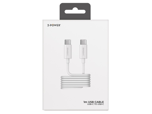 2-Power 1M USB-C to USB-C USB Cable, afbeelding 2