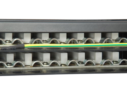 Equip Patchpanel 48x RJ45 Cat6 19" 1HE zwart, afbeelding 3