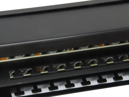 Equip Patchpanel 48x RJ45 Cat6 19" 1HE zwart, afbeelding 4