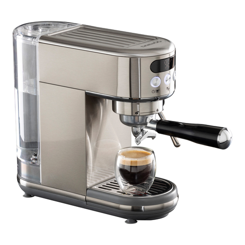 Daewoo Digital Display 20 Bar Espresso Machine FIlter Coffee Maker Pro Milk Frother in Silver - Silver - Size: One Size - image 3