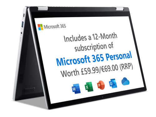 Acer Aspire 3 Spin 14 3 Spin A3SP14-31PT Convertible Notebook - Intel Processor N100 – image 1