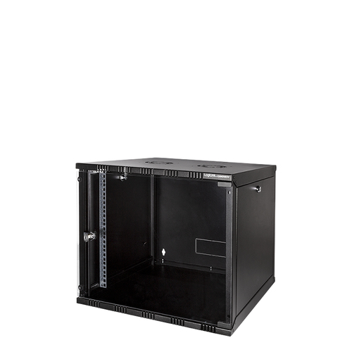 LogiLink W09B54B rack cabinet 9U Wall mounted rack Black