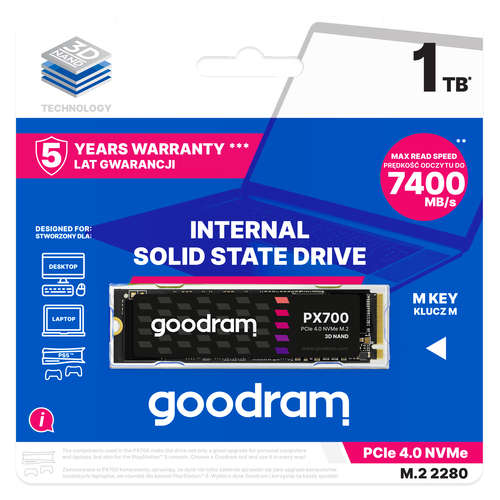 Goodram PX700 SSD SSDPR-PX700-01T-80 – image 2