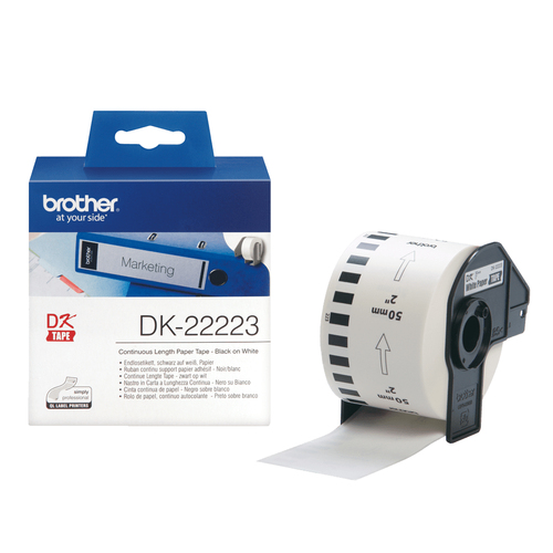 Original Brother DK22223 Continuous Paper Tape (50mm) - image 1
