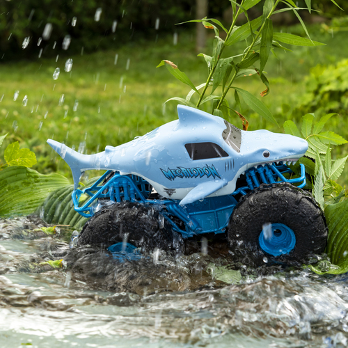 Spin Master Monster Jam , Official Megalodon STORM All-Terrain Remote Control Monster Truck, 1:15 Scale – image 4