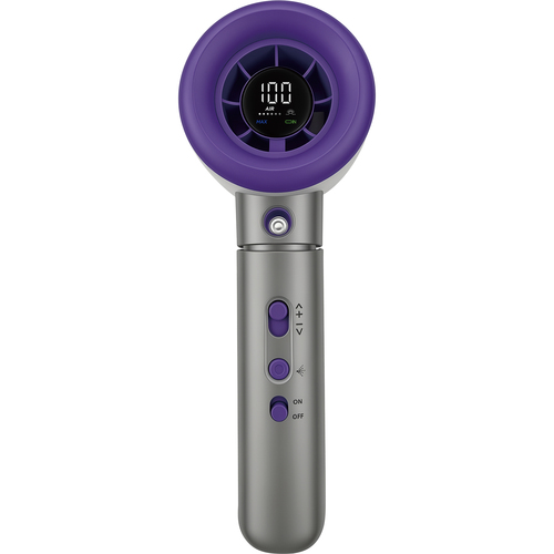 Verbatim Cool 'n' Go Aqua Breeze Køleventilator Grå Lilla