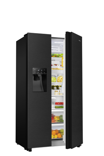 Hisense RS694N4TFF side-by-side refrigerator Freestanding – image 4