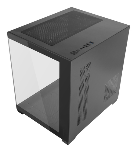 Mars Gaming MC-VIEW2 Mini Tower Black – image 1