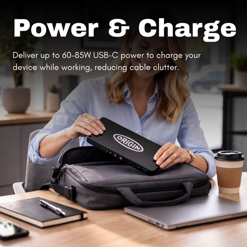 Origin Storage Docking Station USB-C with EU Cable – image 4