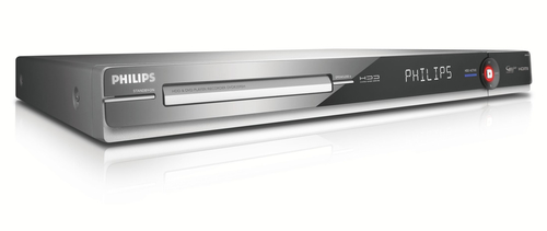Philips DVDR3595H/31 DVD/Blu-Ray player DVD recorder Black, Silver