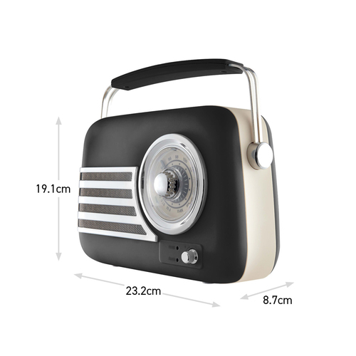 itek I60028BLK radio Personal Analog & digital Black – image 6