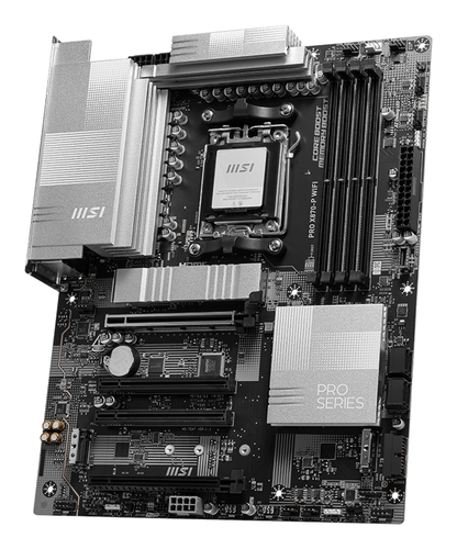 Msi Pro X870-P Wifi AM5 Amd Ryzen 9000/8000/7000, DDR5, Wi-Fi 7, PCIe 4.0 Motherboard - image 3