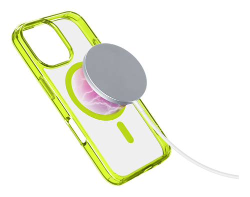 Cellularline 8018080483493 чехол для мобильного телефона 16 cm (6.3") Крышка Лайм