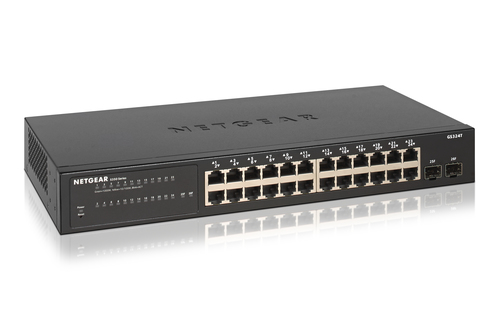 NETGEAR GS324T Managed L2/L3/L4 Gigabit Ethernet (10/100/1000) Black – image 1